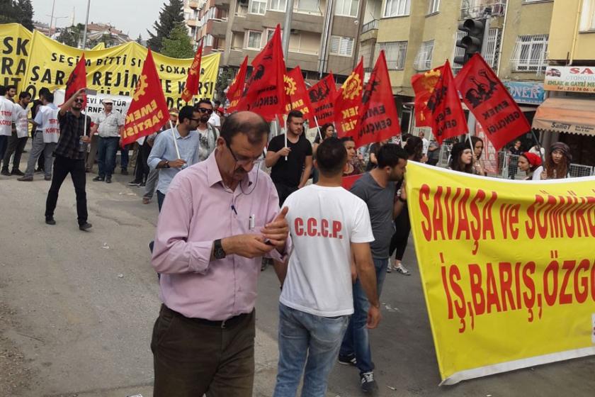 Hatay'da geniş katılımlı 1 Mayıs