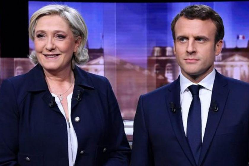 Macron ve Le Pen canlı yayında karşı karşıya geldi