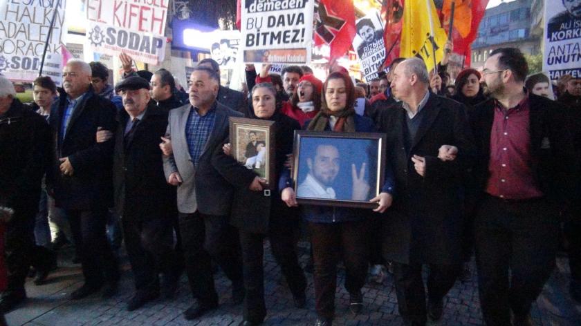 Hatay'da Ali İsmail için yürüdüler