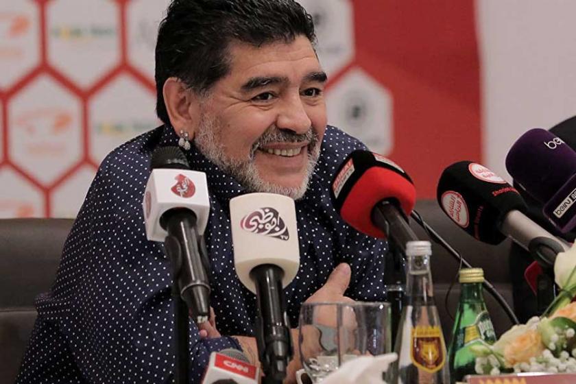 Trump’a kukla diyen Maradona’ya ABD yasağı!