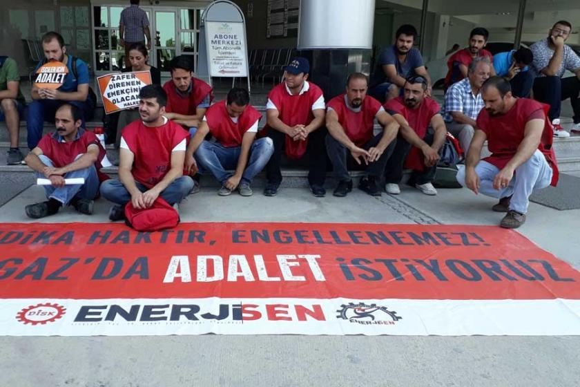 İzmir Gaz işçilerinin adalet arayışı sürüyor