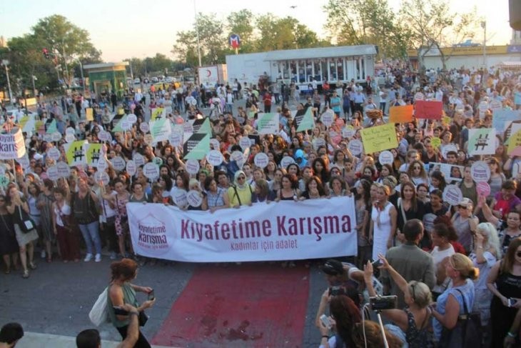 Maçka’da özel güvenlik tacizi: Bu kıyafetle dolaşmazsın