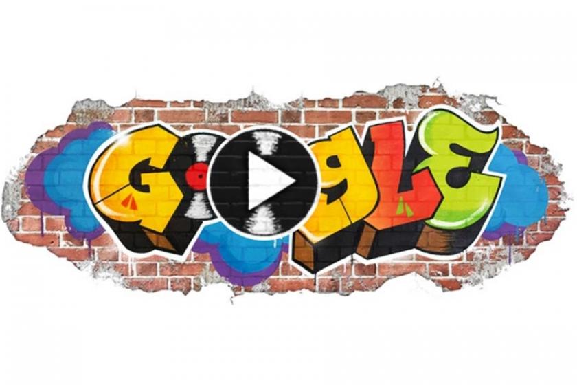 Google, Hip Hop'un 44 yıllık tarihini Doodle ile kutladı