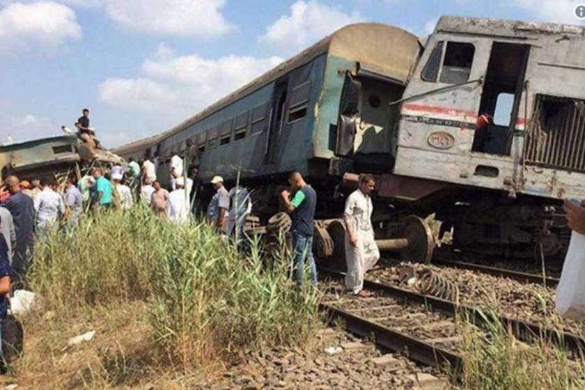 İskenderiye'de 2 tren çarpıştı: 36 ölü