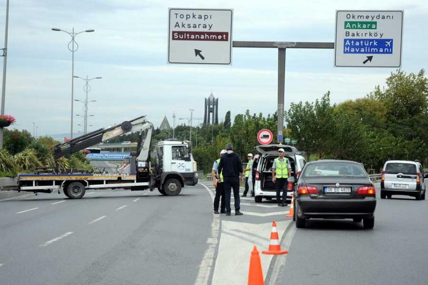 Bayram provaları nedeniyle bazı yollar trafiğe kapatıldı