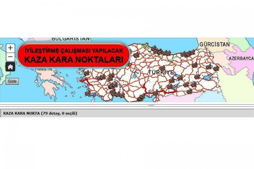 Bayram tatiline çıkanlar 79 kara noktaya dikkat