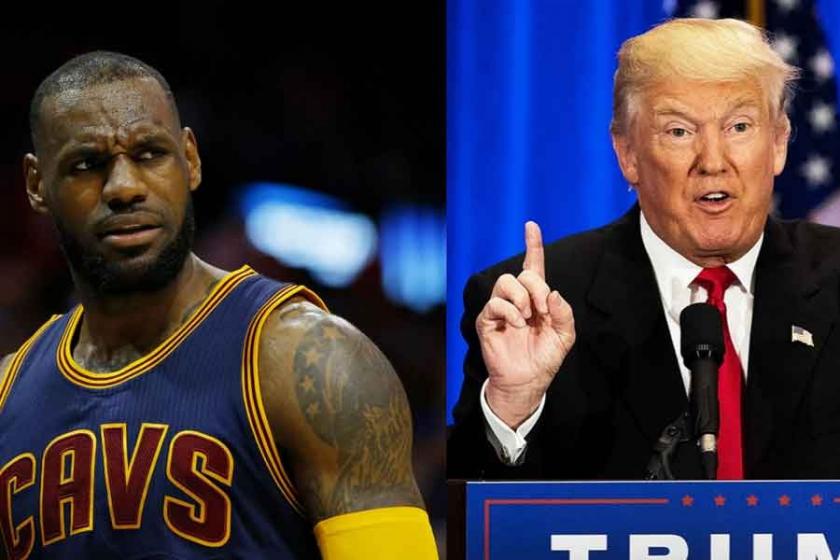 LeBron James, Donald Trump'ı solladı