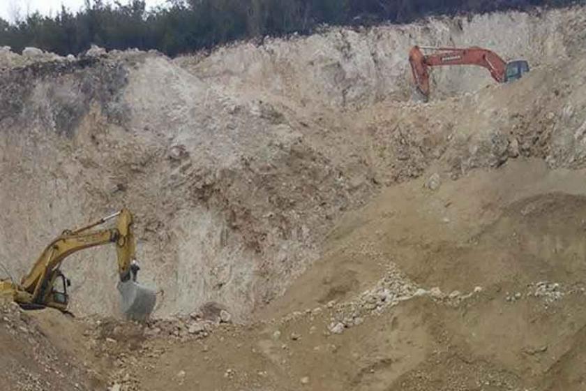 Ordu Kumru’da taş ocağına tepki sürüyor