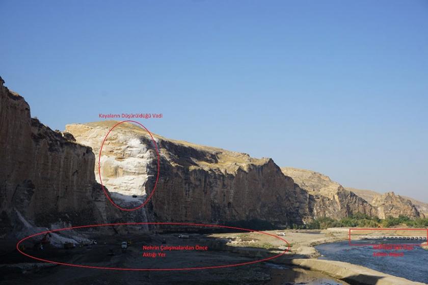 Dicle Nehri kirletiliyor, Hasankeyf tahrip ediliyor!