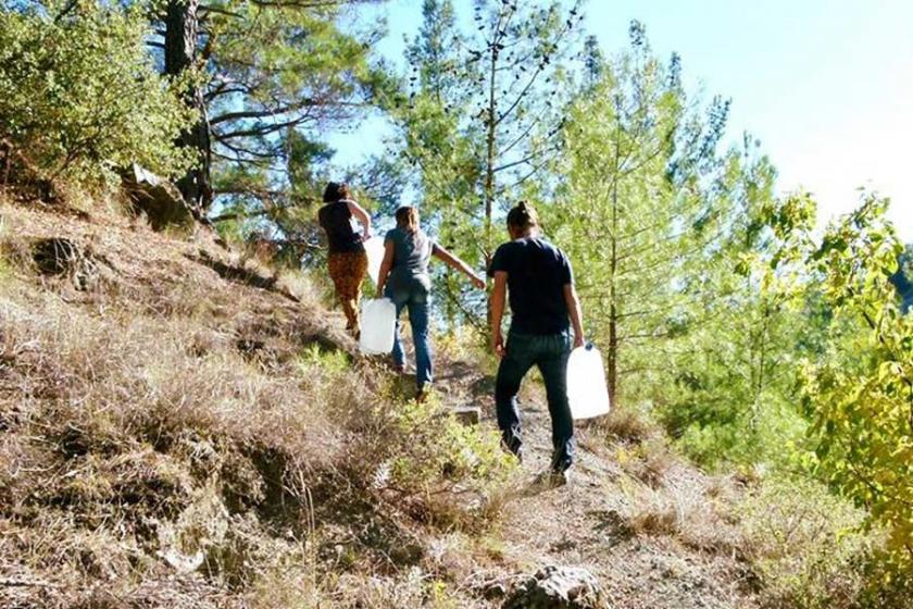 Alakır Nehri'nden taşıma suyla hayat mücadelesi