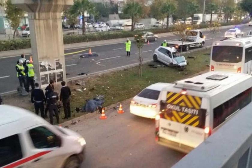 Polislerin olduğu araç kaza yaptı: 2 polis hayatını kaybetti