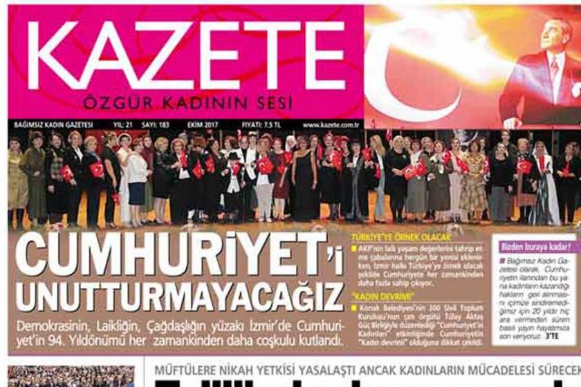 Kadın gazetesi ‘kazete’ basılı yayınını durdurdu