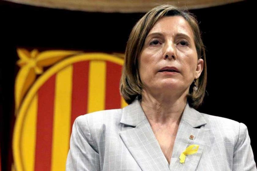 Katalonya Meclis Başkanı Forcadell'e tutuklama kararı