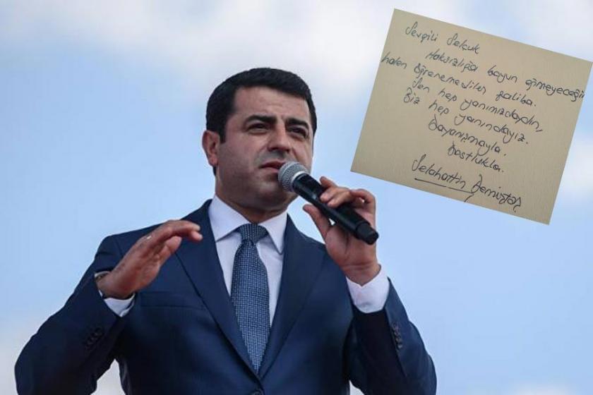 Selahattin Demirtaş, Selçuk Kozağaçlı için mesaj gönderdi