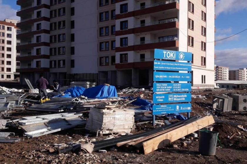 Cizre TOKİ'lerinde mülteciler düşük ücretle çalıştırılıyor