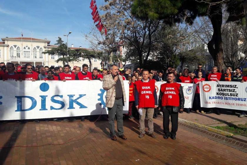 Tekirdağ'da işçiler: Geçinecek bir ücret  istiyoruz’