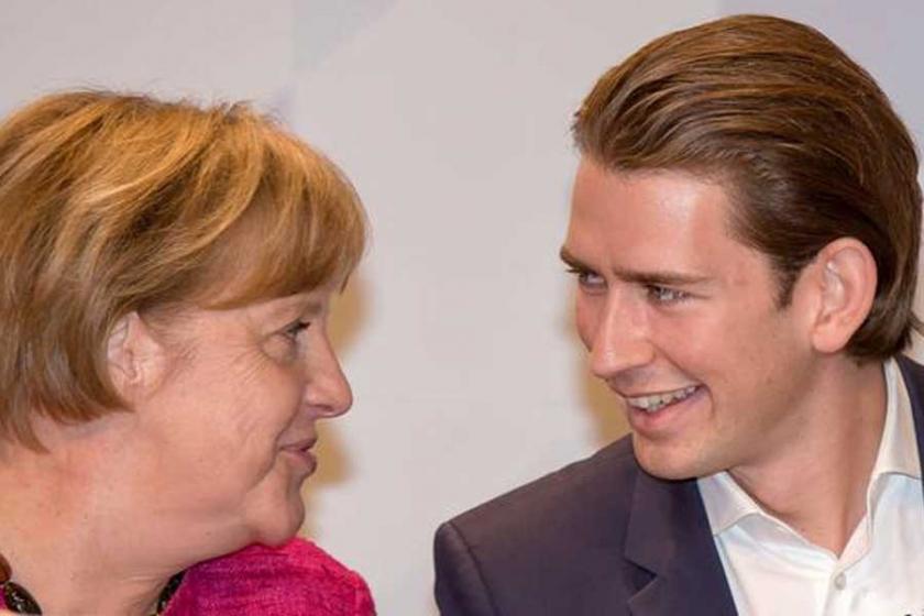 Kurz, Merkel’le  yakınlaşmak istiyor