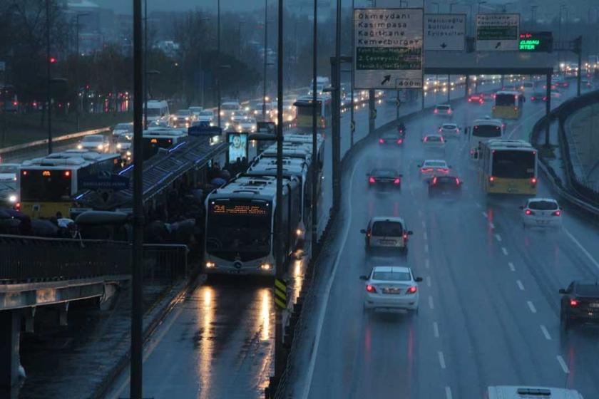 İstanbul'da yağmur etkili oluyor