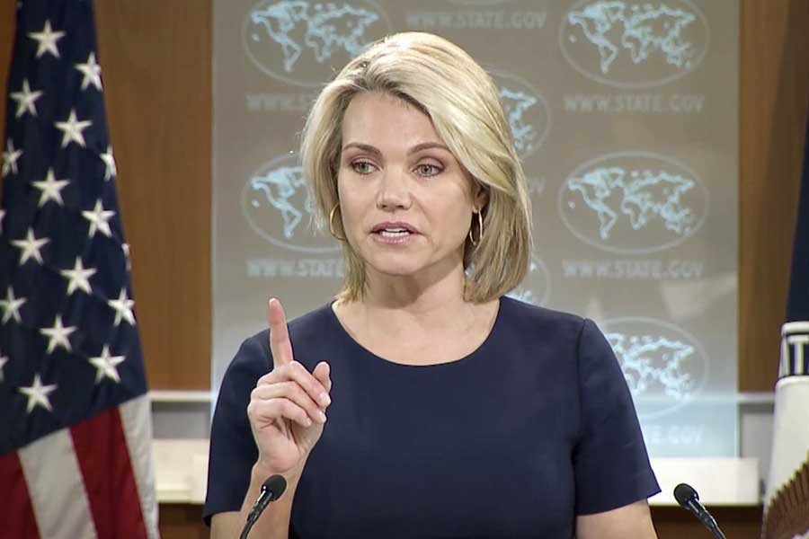 ABD Dışişleri Bakanlığı Sözcüsü Heather Nauert