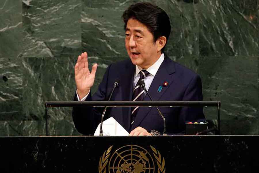 Japonya Başbakanı Şinzo Abe