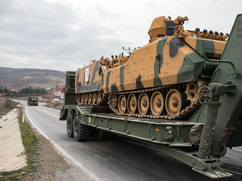 Afrin'e yönelik askeri operasyon