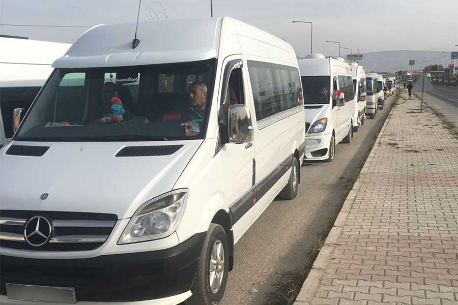 Elazığ'da şoförler akaryakıt zamlarını protesto etti