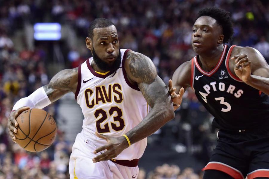 NBA'de gecenin sonuçları: Toronto, Cleveland'a fark attı