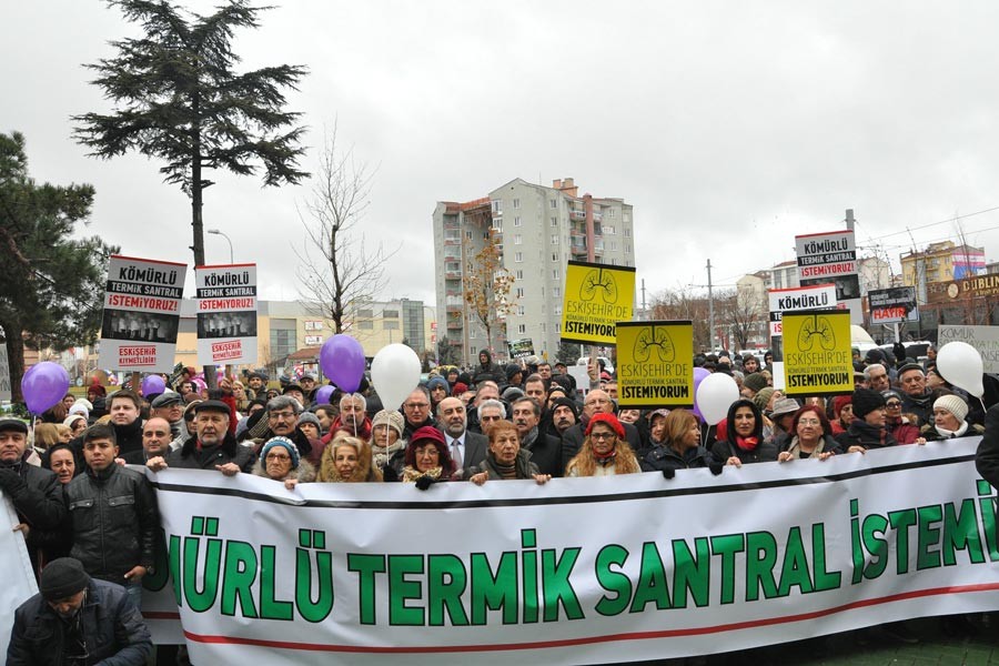 Eskişehirliler uyardı: Termik santral istemiyoruz