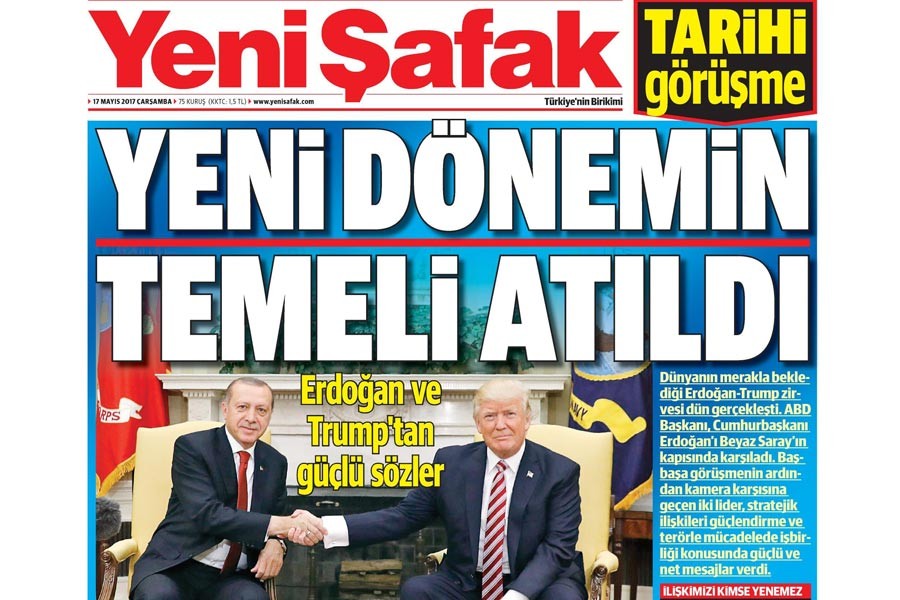 Medyamızda Trump: Hep umut beslendi, kızmaya kıyılamadı