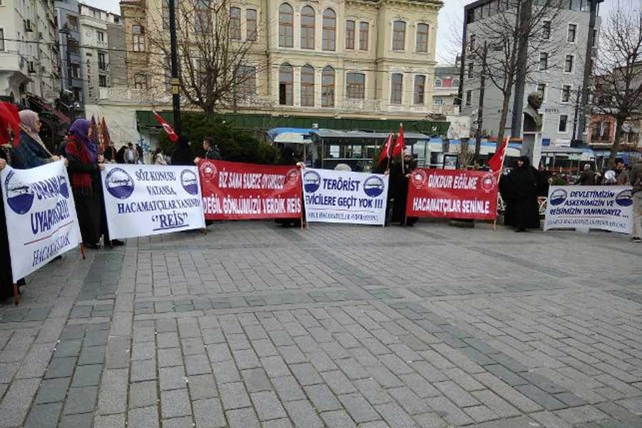 Hacamatçılara eylem serbest, sağlıkçılara ise yasak!