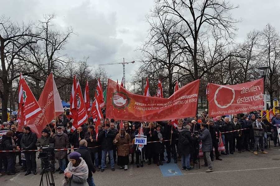 Afrin operasyonu Avrupa kentlerinde protesto edildi