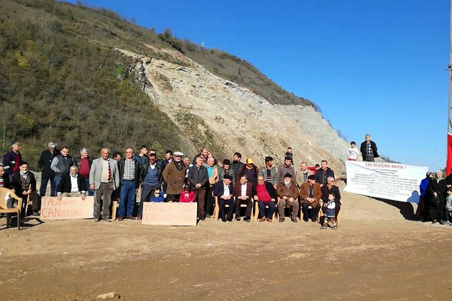 Fatsa'daki Taş ocağına kapasite artışı