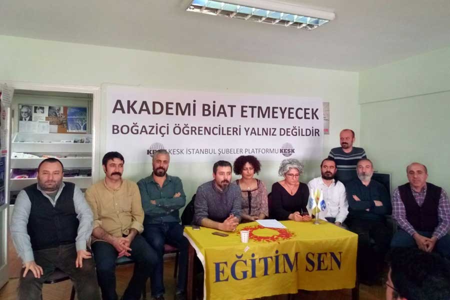 KESK'ten Boğaziçi tepkisi: ‘Biat etmeyen okuyamaz’ deniliyor