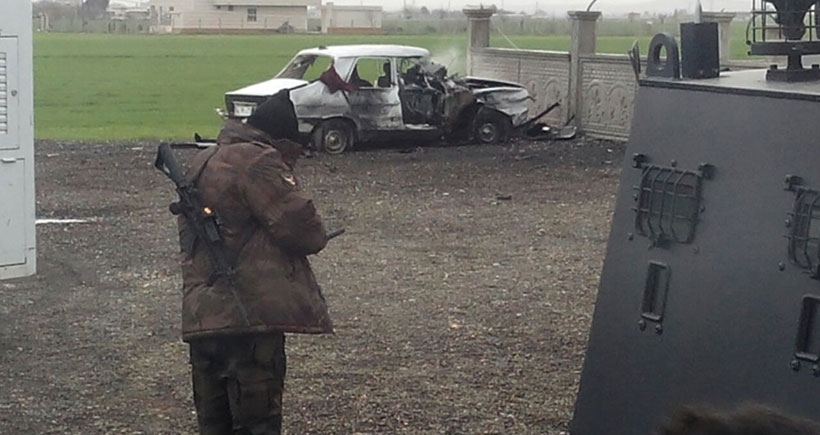 Polis noktasında bomba patladı: 1'i polis 3 kişi yaralandı