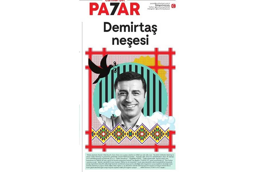 Demirtaş'a 'Cumhuriyet PA7AR' sansürü: Annemin demeci var diye…