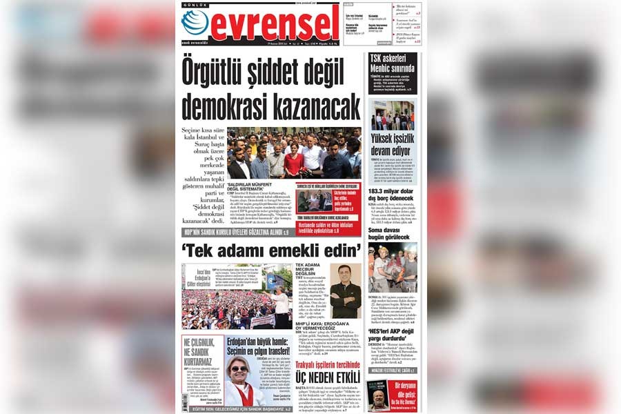 Evrensel dağıtımına polis engeli!