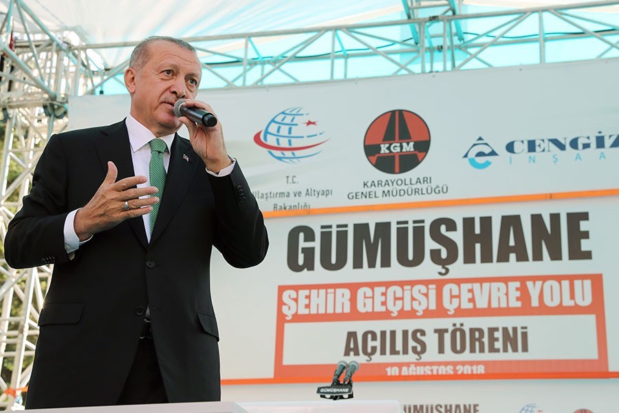 Gümüşhane'de konuşan Erdoğan: Dolarmış, kurmuş bırakın bu işleri