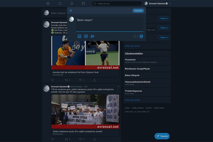 Twitter Web Için Yeni Tasarımını Test Etmeye Başladı