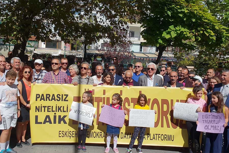 Eskişehir Demokrasi için Dayanışma Platformu: Eğitimden tasarruf olmaz