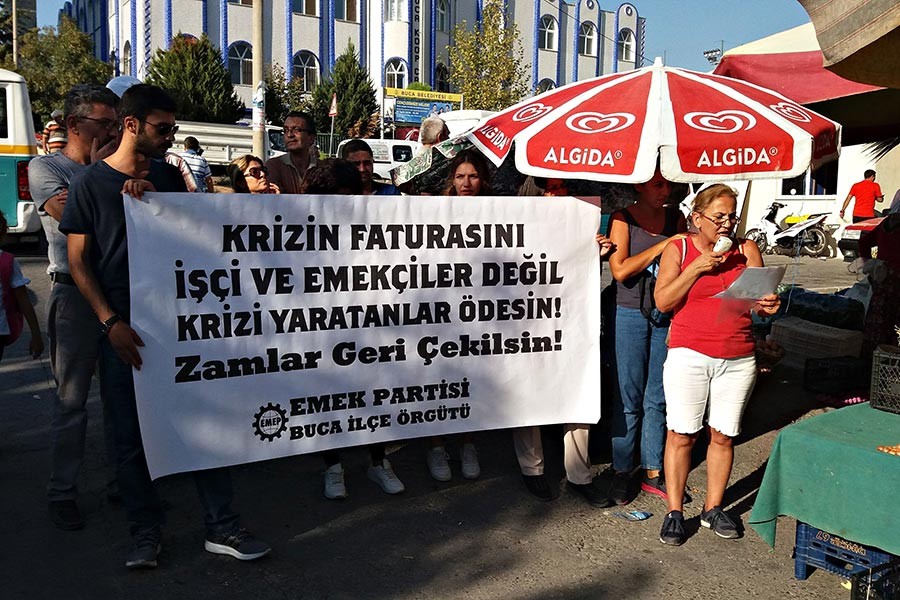 'Krizin faturasını işçi ve emekçiler değil, yaratanlar ödesin'