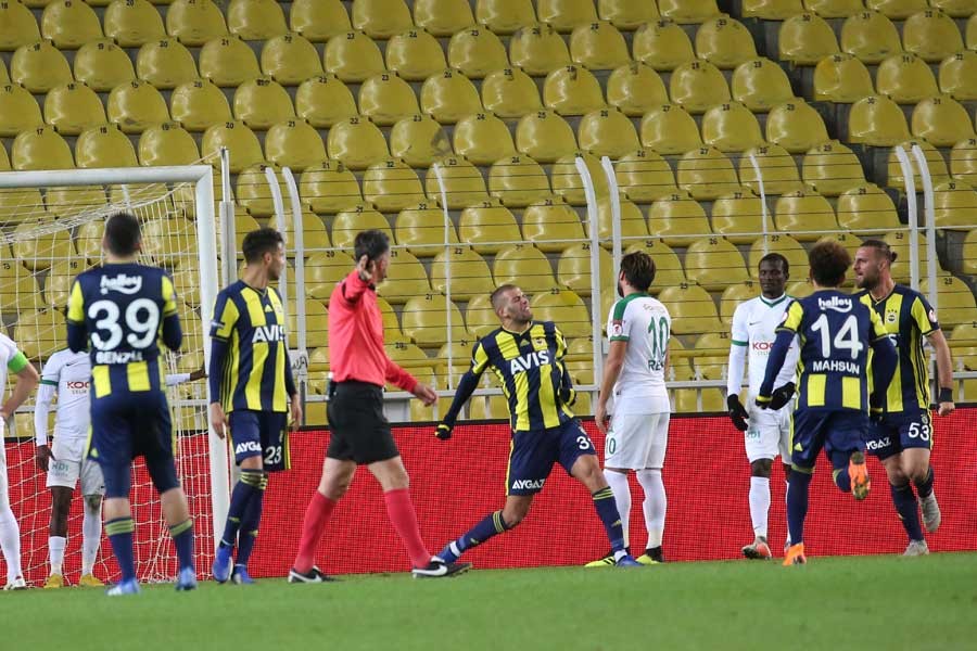 Fenerbahçe Giresunspor'u 1-0 yendi