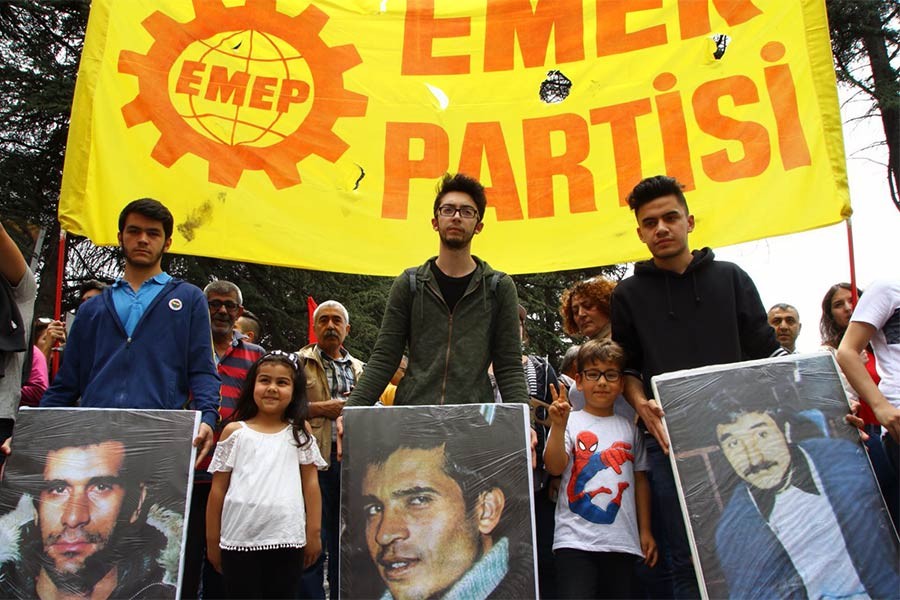 EMEP’in seçimle alakası olmayan 6 Mayıs afişine seçim kanunundan ceza