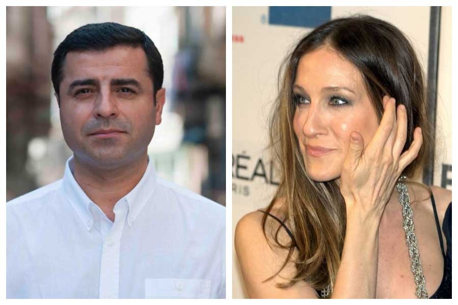 Sarah Jessica Parker, Selahattin Demirtaş kitabıyla görüntülendi