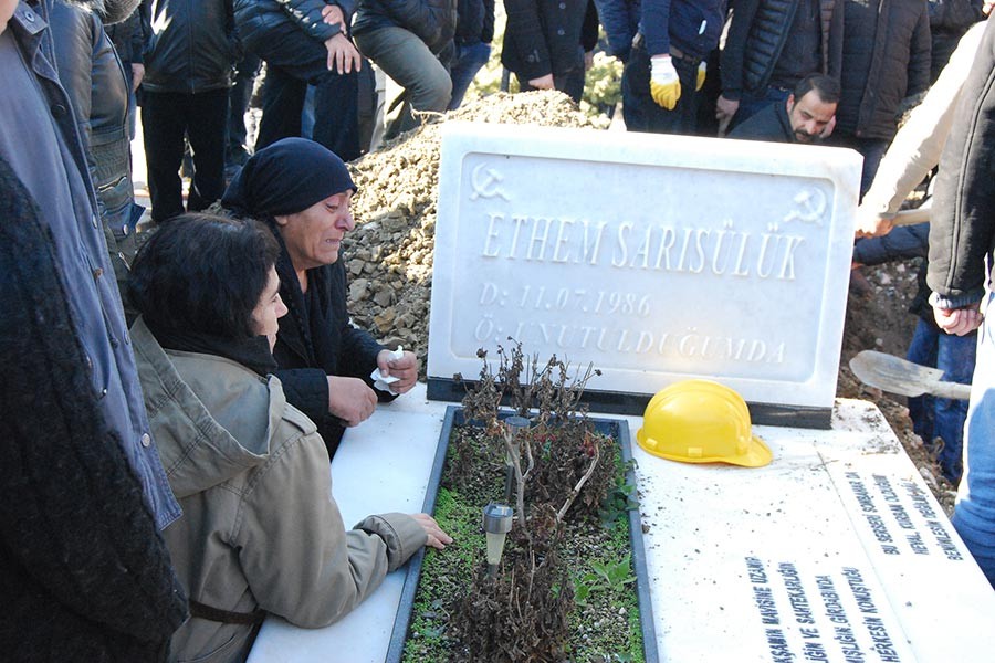 Ethem Sarısülük'ün babası Muzaffer Sarısülük son yolculuğuna uğurlandı