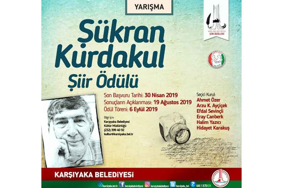 Şairler, Şükran Kurdakul anısına yarışacak