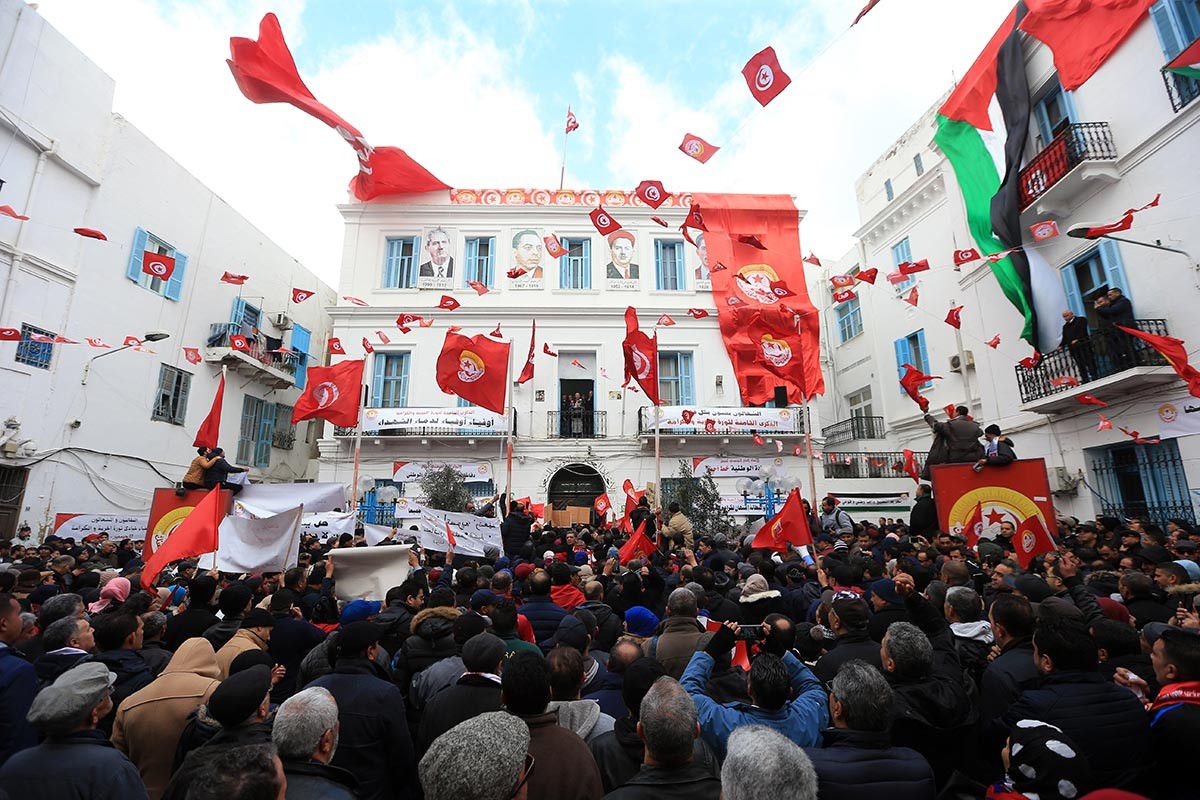 Tunus’ta işçiler IMF anlaşmasına karşı ikinci kez greve çıkacak