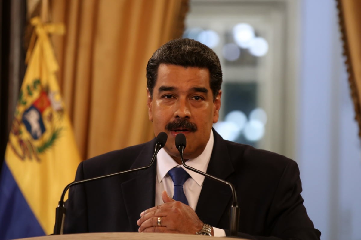 Maduro: ABD gözlerini Venezuela halkının zenginliklerine dikmiş