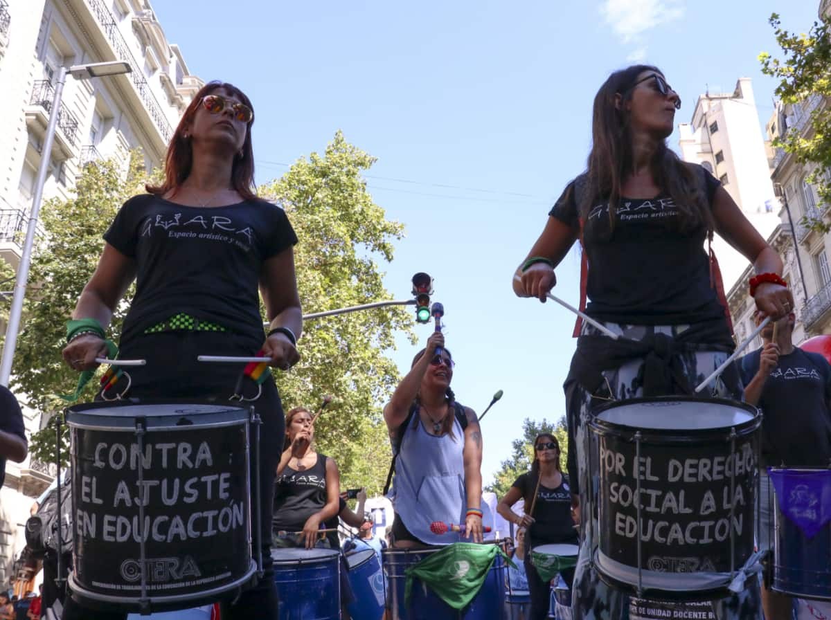 Arjantin'de hükümeti protesto eden öğretmenler eğitime başlamadı