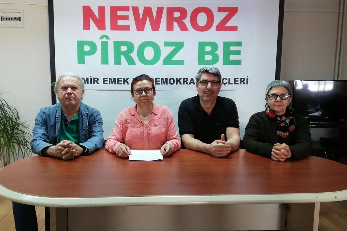 İzmir Emek ve Demorkasi Güçleri'nden Newroz'a çağrı