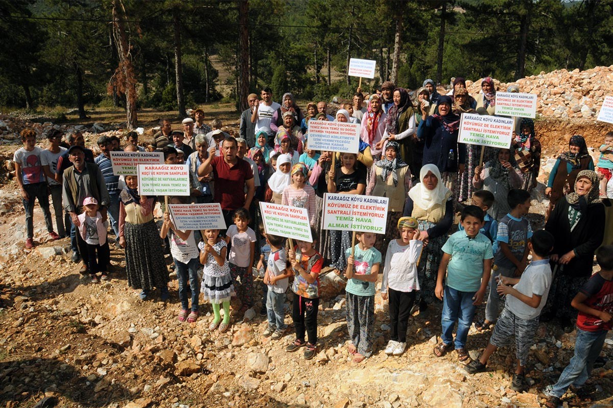 Biyokütle enerji santraline karşı süren nöbet kazanımla bitti